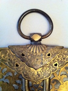 Panneau d'ornement en cuivre doré, KEMAN, Japon Période Meiji (1868-1912) 19ème