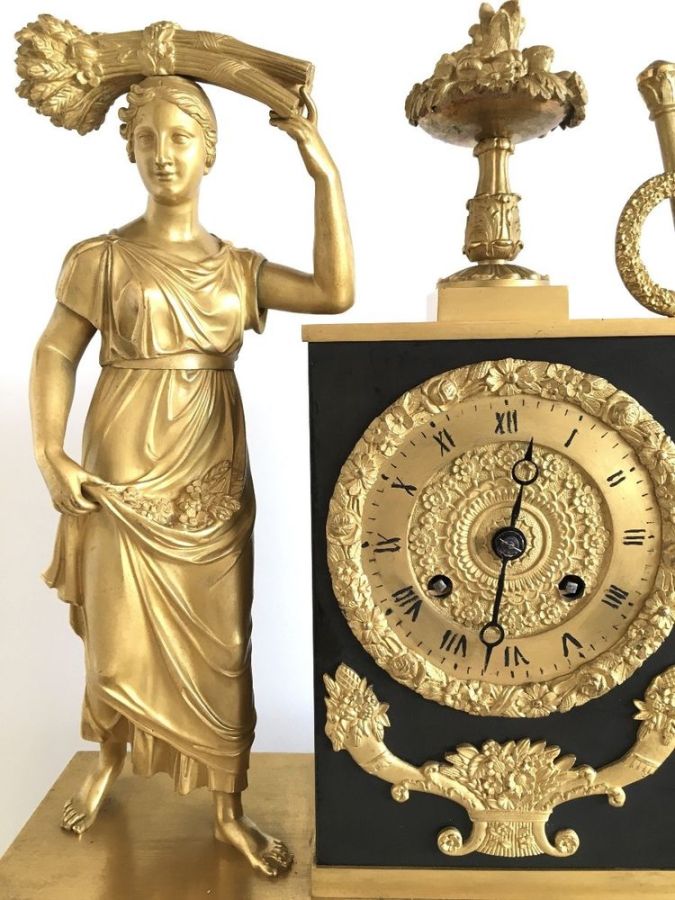 Pendule 19ème d'époque Restauration